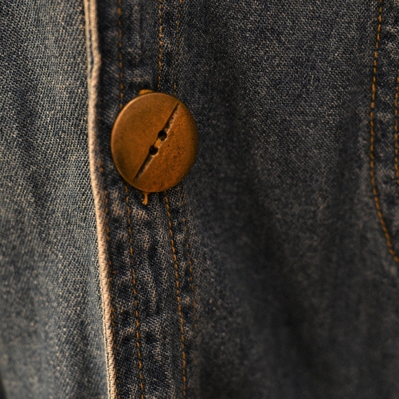Jean button up jacket - Picture 2 of 2